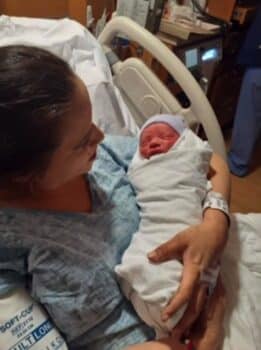 mom Dawn Dodge delivers surprise baby at work