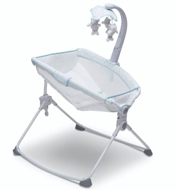 Beautyrest Beginnings Incline Sleeper with Adjustable Feeding Position for Newborns