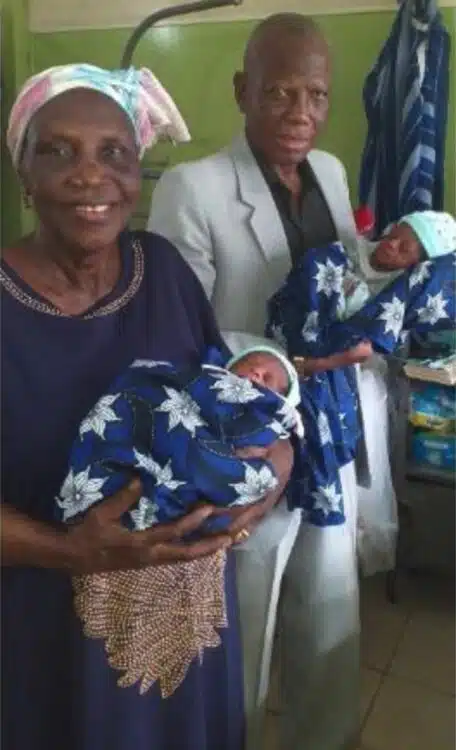 Nigerian Woman Gives Birth To Twins At 68