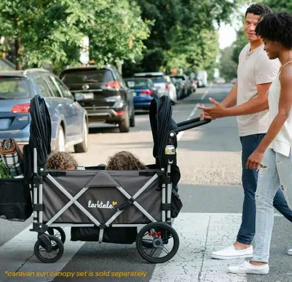 larktake caravan stroller wagon on the go
