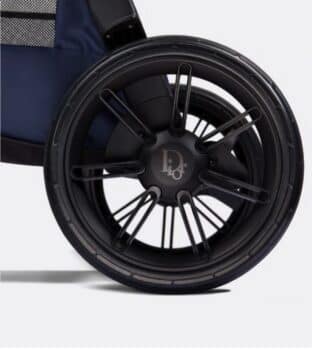 Dior X Inglesina Luxurious Stroller - wheels