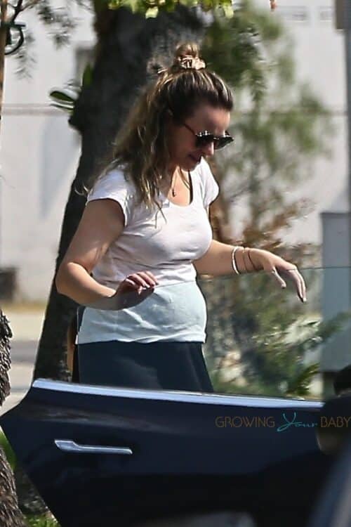Pregnant Rachel McAdams out in LA