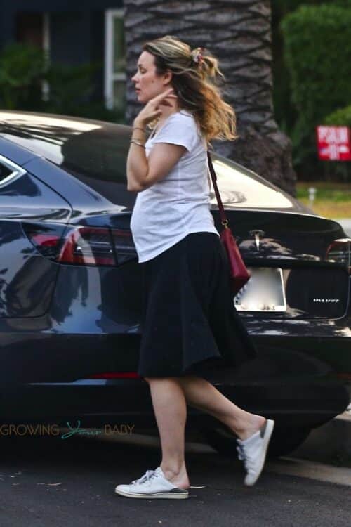 Pregnant Rachel McAdams out in LA