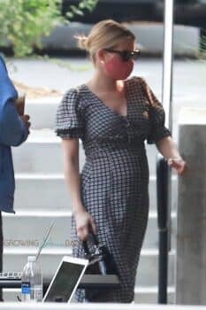 pregnant Emma Roberts out in LA