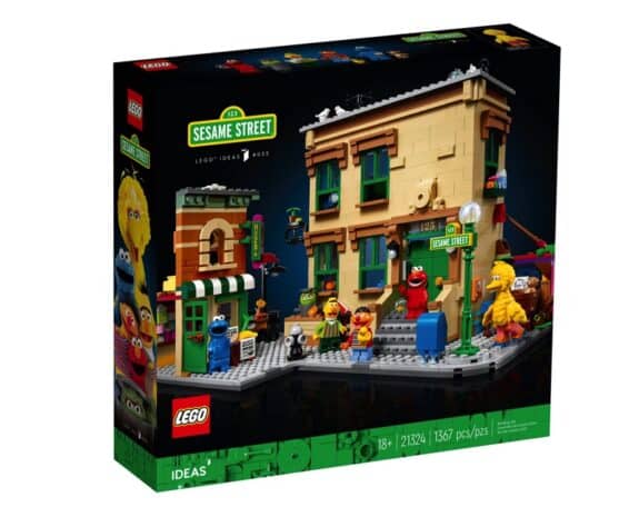 123 Sesame Street LEGO Set - box