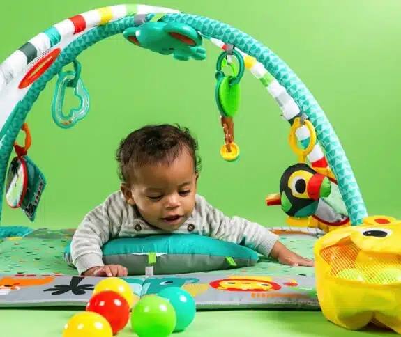Bright Starts 5-in-1 Your Way Ball Play Activity Gym - tummy time