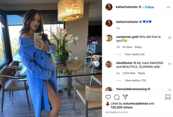 Pregnant Katharine McPhee instagram