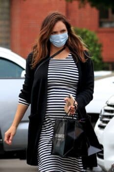 Pregnant Katharine McPhee out in LA