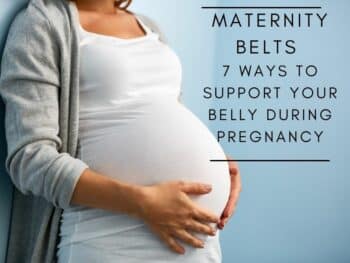 Maternity Belts - 7 Ways To Support Your Belly During Pregnancy