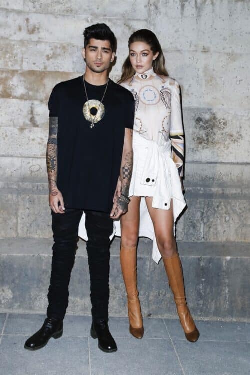 Gigi Hadid and Zayn Malik