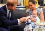 Harry, Meghan and Archie pictured in Cape Town, South Africa in September 2019