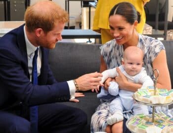 Harry, Meghan and Archie pictured in Cape Town, South Africa in September 2019