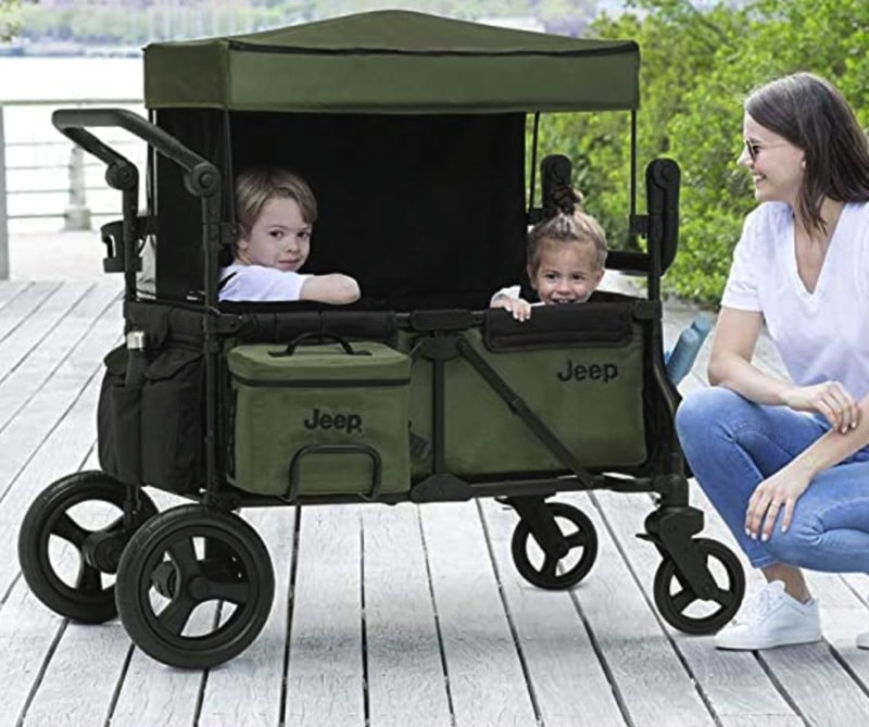 Jeep Deluxe Wrangler Stroller Wagon - Growing Your Baby