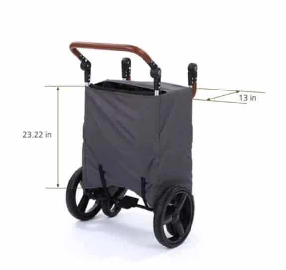 Keen 7s stroller wagon folded