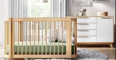 Nestig modern crib