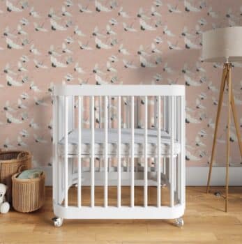 Nestig wave crib white