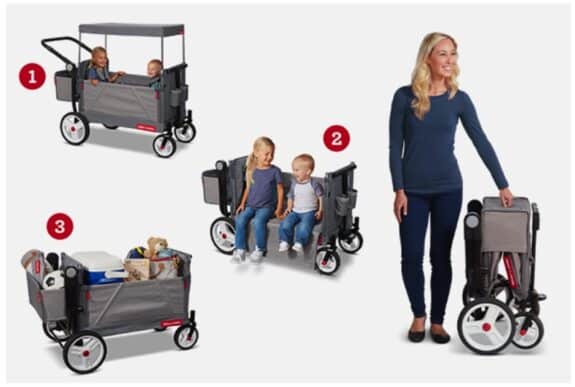 Radio Flyer Odyssey Stroller Wagon