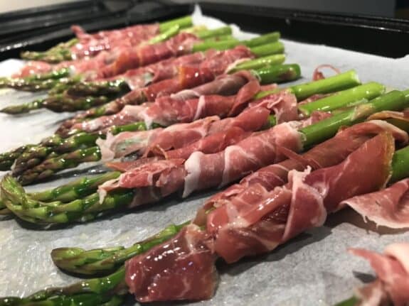 Prosciutto Wrapped Asparagus