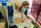 Yael Cohen nurses a baby in need