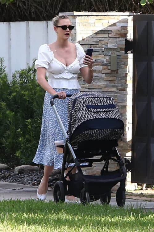 Dior baby stroller