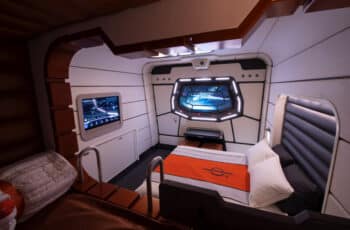Mock-Up Cabin for Star Wars - Galactic Starcruiser