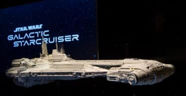 Star Wars - Galactic Starcruiser Model at Disneys Hollywood Studios