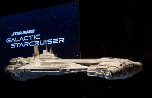 Star Wars - Galactic Starcruiser Model at Disneys Hollywood Studios