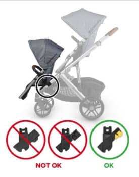 UPPAbaby Recalls Adapters Included with RumbleSeats Due to Child Fall Hazard