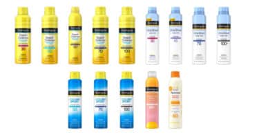 Johnson & Johnson recalls Aveeno and Neutrogena Spray Sunscreens Due To Benzene