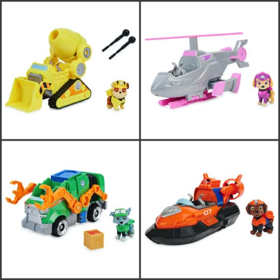PAW Patrol The Movie action vehicles