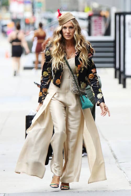 Sarah Jessica Parker as Carrie bradshaw in And Just Like That