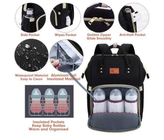 DEBUG Baby Diaper Bag Backpack