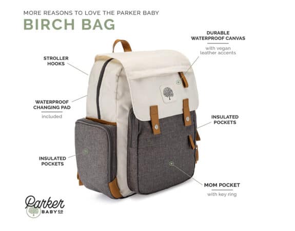 Parker Baby Diaper Backpack