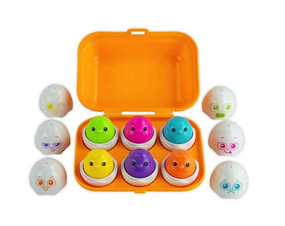 Lamaze Sort and Squeak Eggs