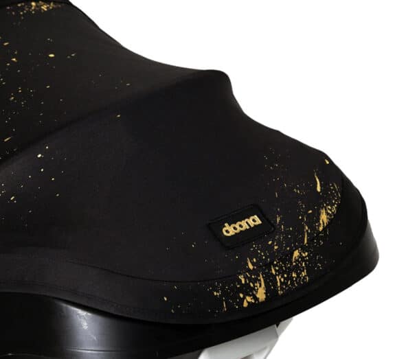 Doona Announces Gold Limited Edition Car Seat - canopy