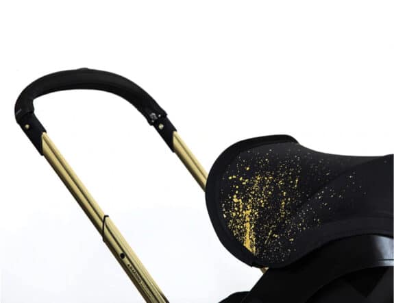 Doona Announces Gold Limited Edition Car Seat handle