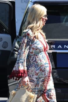 Pregnant Nicky Hilton out in LA