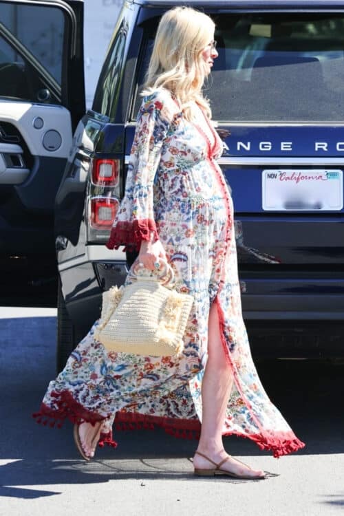Pregnant Nicky Hilton out in Los Angeles