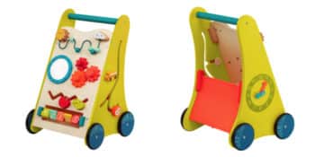 RECALL - 17200 B- toys Walk n Learn Wooden Activity Toddler Walkers Recalled Due to Choking Hazard