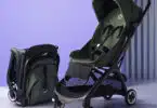New bugaboo butterfly stroller folded