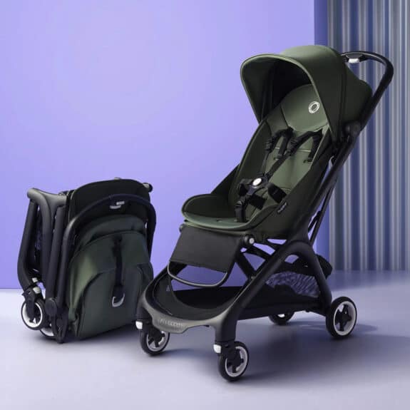 New bugaboo butterfly stroller folded