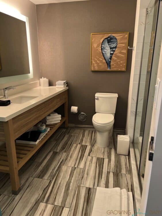 Travel Review - Cambria Hotel Fort Lauderdale bathroom