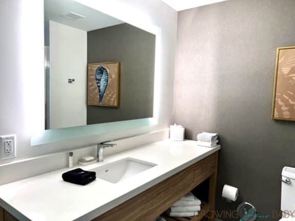 Travel Review - Cambria Hotel Fort Lauderdale bathroom