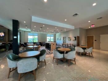 Travel Review - Cambria Hotel Fort Lauderdale lobby