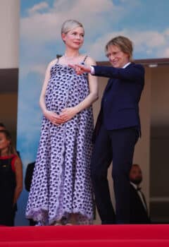 Pregnant Michelle Williams debuts baby belly on Cannes 2022 red carpet