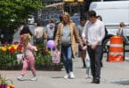 Pregnant Nicky Hilton and James Rothschild take their kids out Sunday afternoon