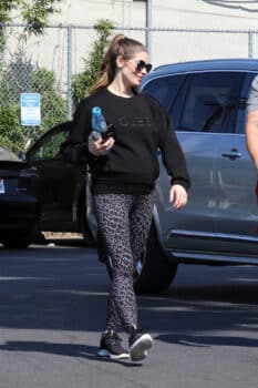 Pregnant Ashley Greene out in LA