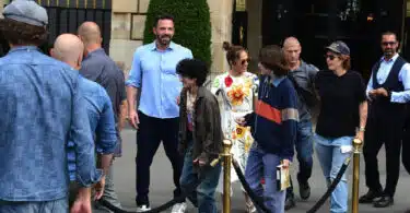 family out in paris