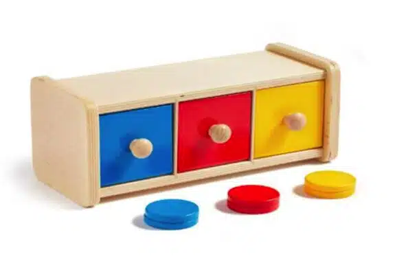 RECALL - Monti Kids Toy Box with Bins Due to Choking Hazard