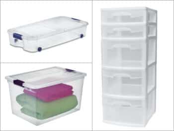 packing for summer camp containers